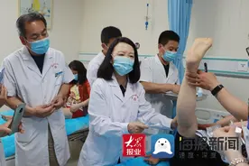 国内顶级针灸专家医疗服务 卞金玲教授到菏泽市中医医院坐诊图片