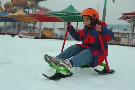 潍坊市区最大的戏雪乐园-海上明珠冰雪欢乐谷2020.1.10日正式运营图片