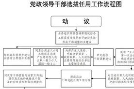 干部提拔流程图图片