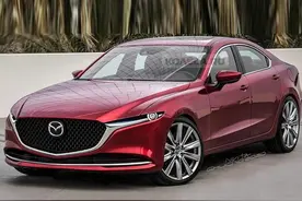 直列6缸+后驱，全新马自达6曝光，“东瀛宝马”要跟宝马抢饭吃？图片