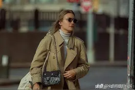 今年火了一种大衣，叫“过膝不过踝”，时髦保暖，小个子也爱了图片