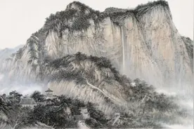 王维很著名的一首诗，描写“八百里秦川”，短短4句豪气万千图片