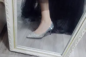 JimmyChoo的婚鞋，这种高跟鞋真的是艺术品图片