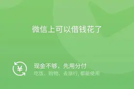 微信版“花呗”“分付”上线了，你怎么看？图片