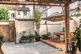 50㎡旧院DIY改造：100天的折腾，垃圾堆变身为花园小院图片