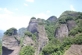 跟武当山同名，没索道没挑夫，体力太差的人爬上去下不来图片