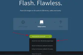 如何在Linux上安装和使用Etcher制作Linux启动盘图片