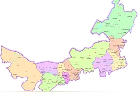 内蒙古究竟有多大？没有对比就没有伤害图片