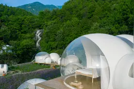 星空泡泡屋、森林小木屋、军寨帐篷、房车营地，黄陂木兰景区群的网红民宿你体验过吗？图片