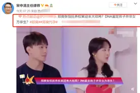 孩子不是郑爽亲生？DNA检测有悬疑，郑爽演员认证恢复，要复出？图片