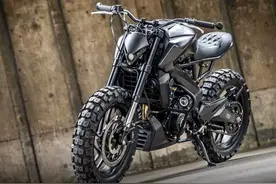 印度Bajaj Dominar 400​改装案例展示，质感相当棒图片