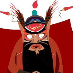 北京名人戏曲旦角化妆包头视频