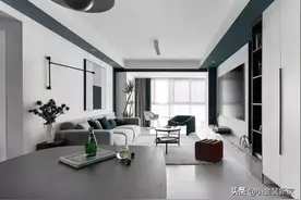 这是我看过最高级的家，巧用色彩，85平也有豪宅范，忍不住想晒图片