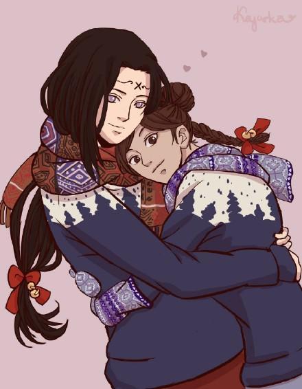 佐樱一条围巾秀恩爱？火影圣诞装扮的五大情侣，第五对你想不到