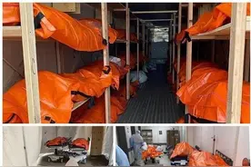 超级病毒席卷全美，美国停尸间告急！政客出昏招，或成第二个印度图片