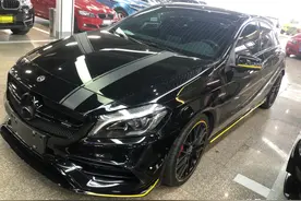 地表最强2.0T！37万买这辆奔驰AMGA45值吗？卖家：以后没有啦图片