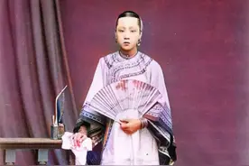 一组李鸿章家族上色老照片：图4是其小妾，图8儿媳妇长相漂亮图片