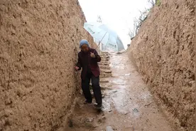 地坑院怎么排水，下雨天带大家去看看地坑院里老人是怎么生活的图片