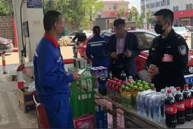 出售散装汽油未实名登记，鄱阳一加油站被警方重罚！图片