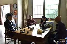 巩固成果 决战决胜 ——永定区长陈荣水开展脱贫攻坚调研图片