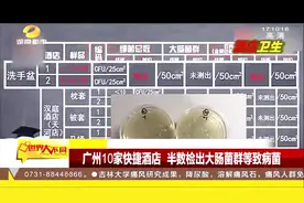 卫生状况堪忧！广州十家快捷酒店，竟半数都检出大肠杆菌等致病菌视频封面