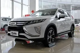 日系四驱自动挡，价格实惠养车不贵的SUV，实拍三菱奕歌图片