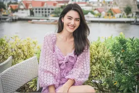 美景佳人如画，泰式辣妹MaiDavika，可盐可甜的古驰女孩图片