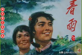 瀚大黎众｜知识青年到农村去故事连环画《春雨》卢辅圣潘观生绘画图片