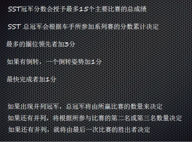 你真的了解SST赛事吗？（上）