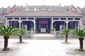 规模宏大，装饰华丽，富有代表性清末民间建筑，广东广州陈家祠堂图片