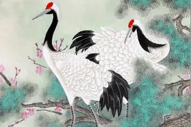民间故事：白鹤说人话道破天机，男子闹市厚脸讨药后得道成仙图片