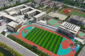 邗江区实验学校蒋王分校揭牌 今秋投入使用图片