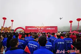 引得洮水润旱塬——写在引洮供水二期工程通水之际图片