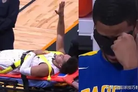 刚打1分钟就遭遇开放性骨折！队友被吓得后退，他的NBA之旅难了图片