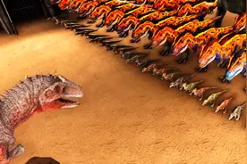 单挑30只霸王龙，精英南巨比《方舟生存进化》终极BOSS还要强图片