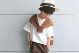 日本7岁宝藏小男孩，超会穿搭的时尚博主！教你1秒学会潮宝穿搭图片