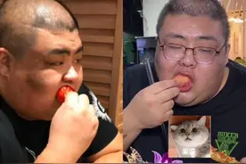 吃播泡泡龙意外去世，29岁体重320斤，生前脸上黑斑是早有预兆？图片