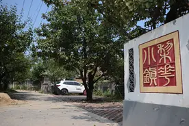 梨花小镇果香浓，夏日消除梨园中图片