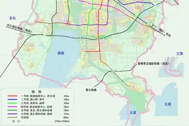 常州市地铁交通网 远景线网规划图 常州地图图片