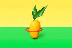 芒果身上扎一根牙签，剥皮不脏手，还不浪费果肉！图片