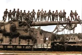 4000人操作的巨炮：48发炮弹可摧毁一座城，古斯塔夫巨炮有多猛？图片