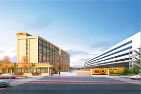 韵达西北快递电商总部正在蓝田县建设，将成为西北最大物流商贸基地图片