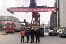连续20小时续航，玉柴新能源动力助力三一正面吊拓展港口市场图片