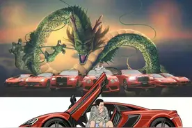 手绘汽车漫画，快来给自己爱车换个头像吧图片