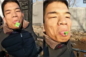 28岁脑瘫小伙把糖纸吞嘴里，来回一嚼吐出一架纸飞机，获世界纪录图片