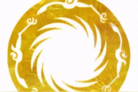 三星堆太阳神鸟金箔图片