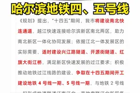为什么哈尔滨一定要建地铁四、五号线？图片