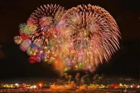最美不过夏日烟火——日本花火大会图片