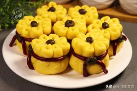 黄金福袋做法来了，学会过年蒸一锅，好看又好吃，寓意平安富贵图片