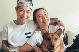 恭喜！女儿宣布跟同性女友结婚：TVB飞虎男神大赞“女婿”乖女图片